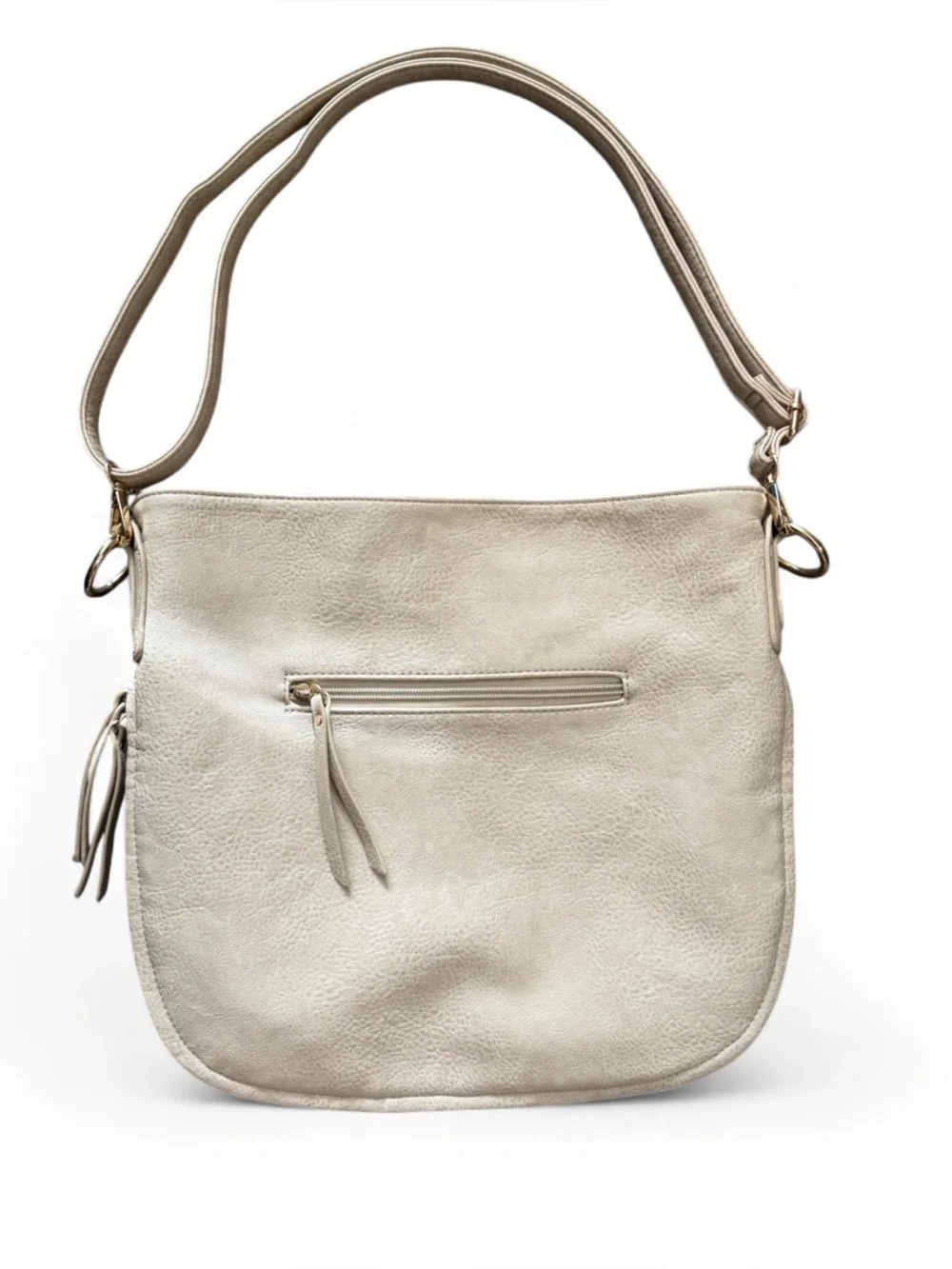 Wrangler Cream Hobo Shoulder Bag | Classic Boho Chic Everyday Casual
